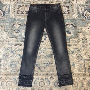 Driftwood Black Denim Jackie Skinny Jeans
